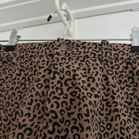 Skirt - French brand Karl Marc John - leopard velvet - size 1-2 EU or 6-8 US - Picture 3 of 7